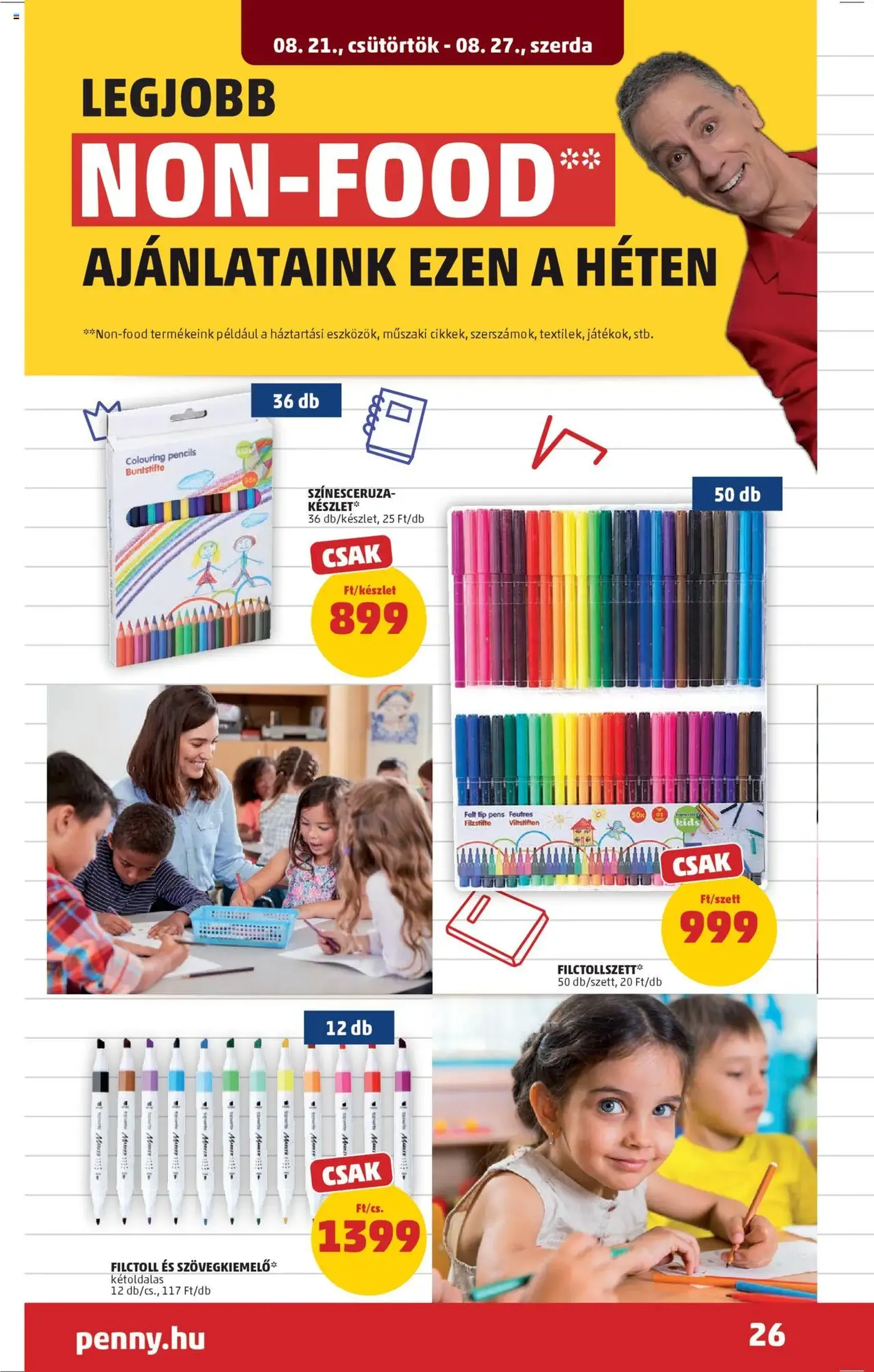 PENNY Akciós újság - 2025.08.21. érvényes szórólap 30 oldal 38 oldalból