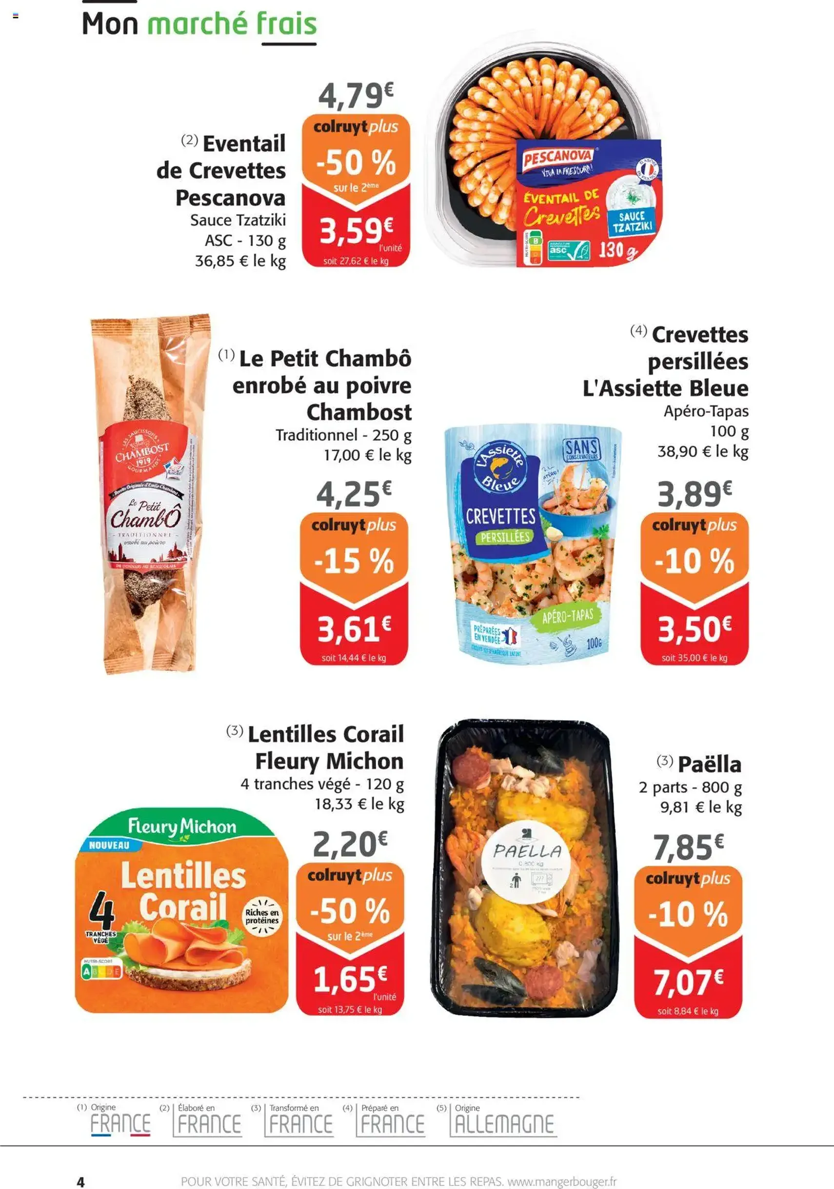 Colruyt catalogue - brochure valable à partir du 13/08/2025, page 4 sur 26 Colruyt catalogue - brochure valable à partir du 13/08/2025, page 4 sur 26