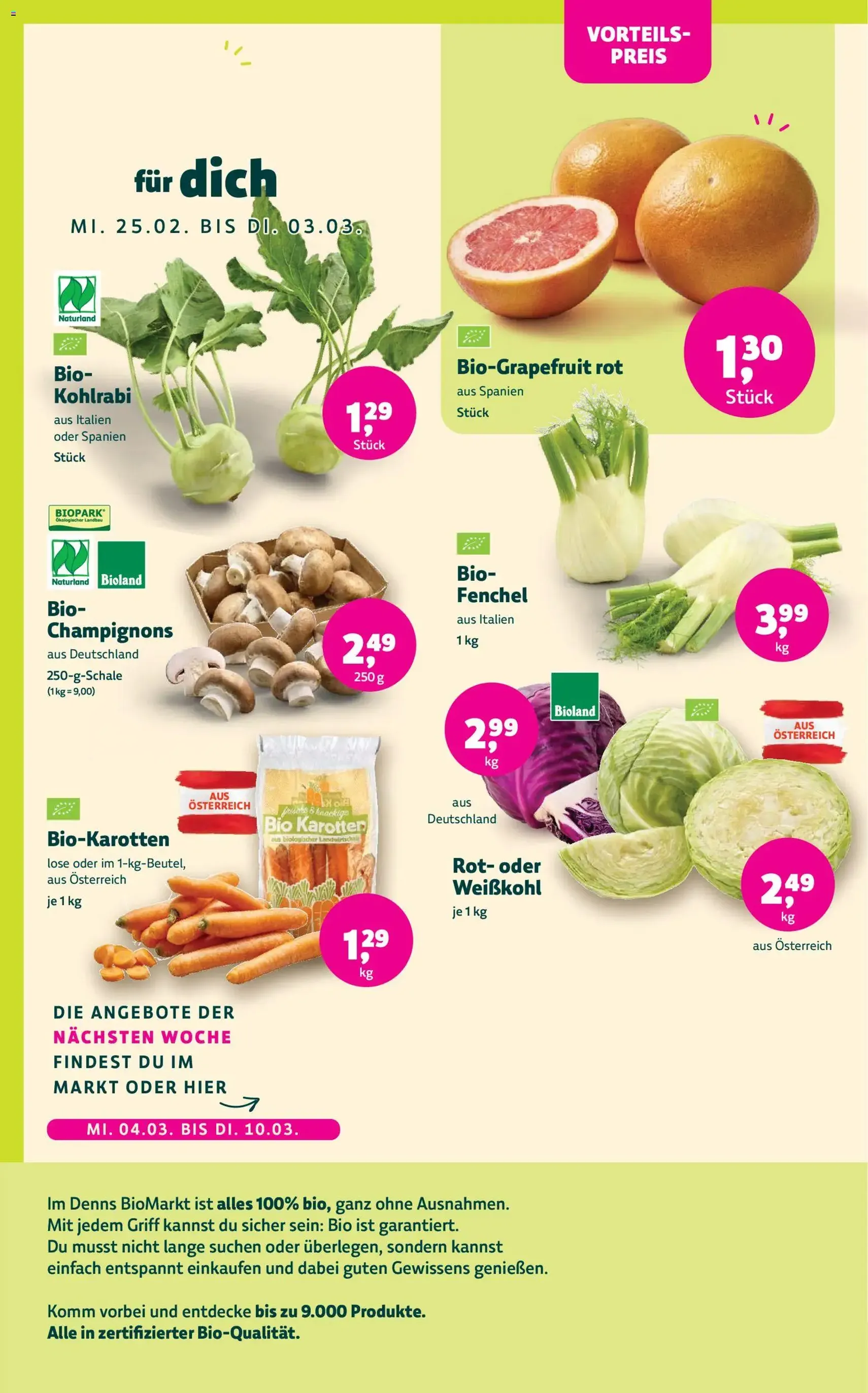 Denns BioMarkt Angebote - Gültiger Prospekt ab 25.02.2026, Seite 6 von insgesamt 14